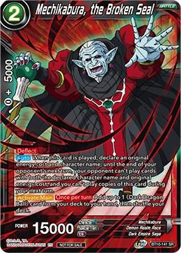 Mechikabura, the Broken Seal BT10-141 card from Promotion Cards