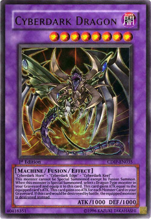 Cyberdark Dragon CDIP-EN035 card from Cyberdark Impact