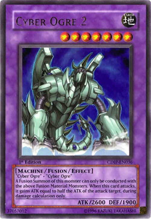 Cyber Ogre 2 CDIP-EN036 card from Cyberdark Impact