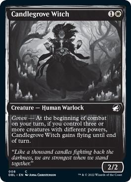 Candlegrove Witch 8 card from Innistrad: Double Feature