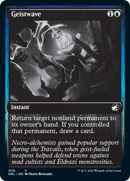 Geistwave 56 card from Innistrad: Double Feature