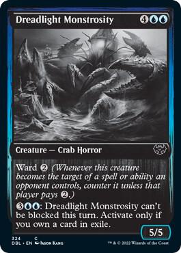 Dreadlight Monstrosity 324 card from Innistrad: Double Feature