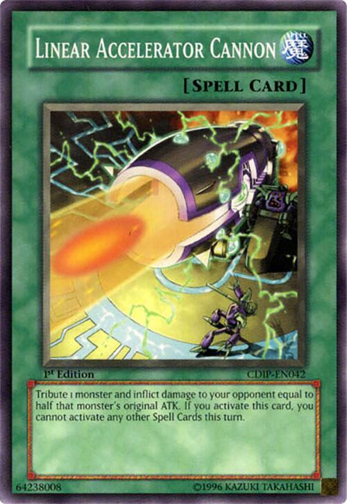 Linear Accelerator Cannon CDIP-EN042 card from Cyberdark Impact