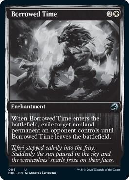 Borrowed Time 6 card from Innistrad: Double Feature