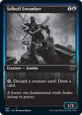 Selhoff Entomber 343 card from Innistrad: Double Feature