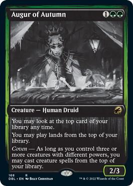 Augur of Autumn 168 card from Innistrad: Double Feature