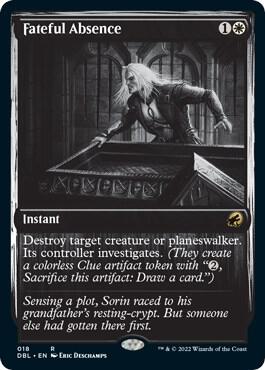 Fateful Absence 18 card from Innistrad: Double Feature