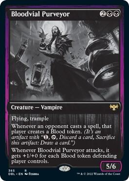 Bloodvial Purveyor 365 card from Innistrad: Double Feature