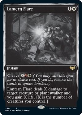 Lantern Flare 290 card from Innistrad: Double Feature