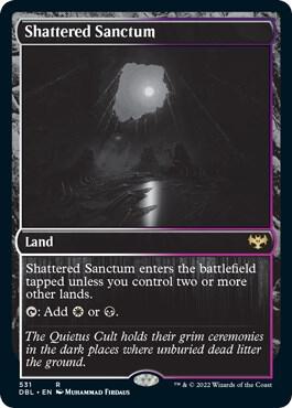 Shattered Sanctum 531 card from Innistrad: Double Feature