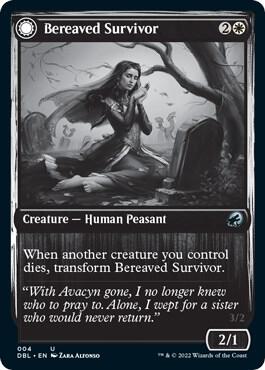 Bereaved Survivor 4 card from Innistrad: Double Feature