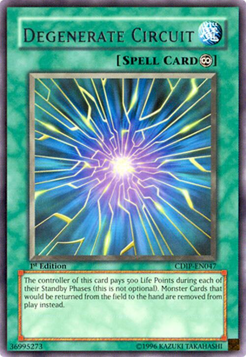 Degenerate Circuit CDIP-EN047 card from Cyberdark Impact