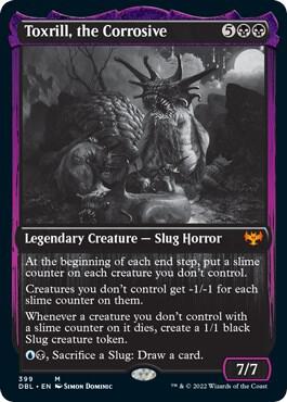 Toxrill, the Corrosive 399 card from Innistrad: Double Feature