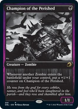 Champion of the Perished 91 card from Innistrad: Double Feature