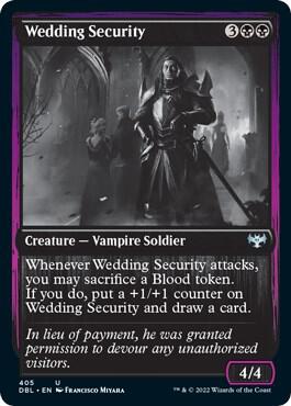 Wedding Security 405 card from Innistrad: Double Feature