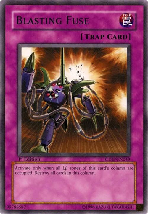 Blasting Fuse CDIP-EN049 card from Cyberdark Impact