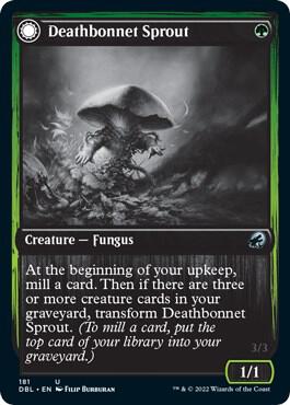 Deathbonnet Sprout 181 card from Innistrad: Double Feature