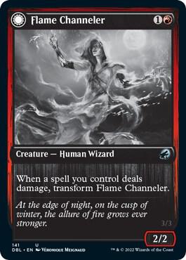 Flame Channeler 141 card from Innistrad: Double Feature