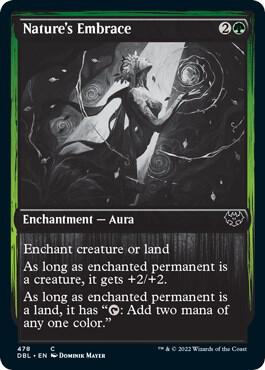Nature's Embrace 478 card from Innistrad: Double Feature