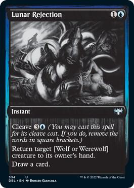 Lunar Rejection 334 card from Innistrad: Double Feature