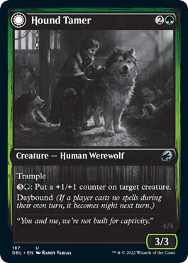 Hound Tamer 187 card from Innistrad: Double Feature