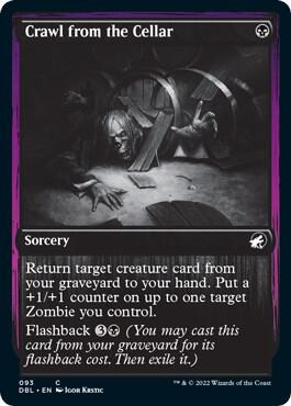 Crawl from the Cellar 93 card from Innistrad: Double Feature