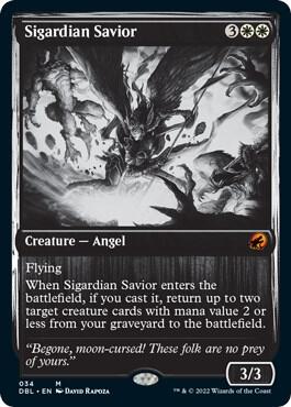 Sigardian Savior 34 card from Innistrad: Double Feature