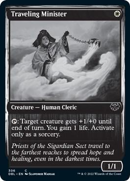 Traveling Minister 306 card from Innistrad: Double Feature
