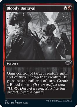 Bloody Betrayal 414 card from Innistrad: Double Feature