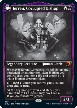 Jerren, Corrupted Bishop 109 card from Innistrad: Double Feature