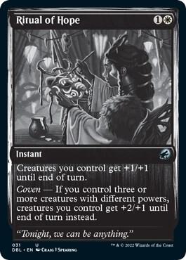 Ritual of Hope 31 card from Innistrad: Double Feature