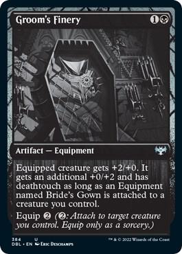 Groom's Finery 384 card from Innistrad: Double Feature