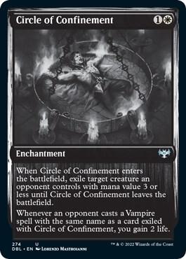 Circle of Confinement 274 card from Innistrad: Double Feature