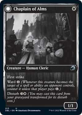 Chaplain of Alms 13 card from Innistrad: Double Feature