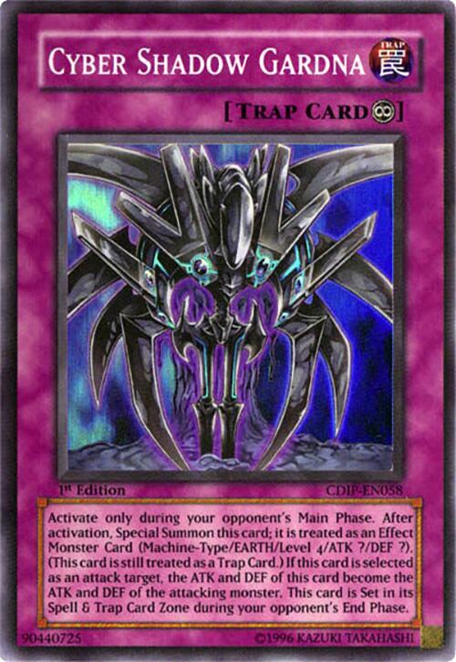 Cyber Shadow Gardna CDIP-EN058 card from Cyberdark Impact