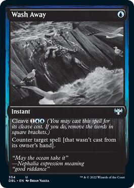 Wash Away 354 card from Innistrad: Double Feature