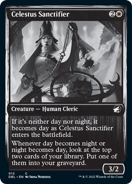 Celestus Sanctifier 12 card from Innistrad: Double Feature