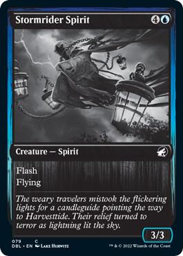 Stormrider Spirit 79 card from Innistrad: Double Feature