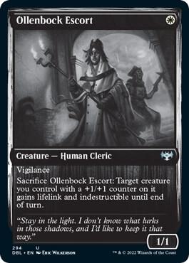 Ollenbock Escort 294 card from Innistrad: Double Feature