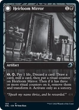 Heirloom Mirror 105 card from Innistrad: Double Feature