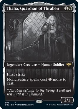 Thalia, Guardian of Thraben 305 card from Innistrad: Double Feature