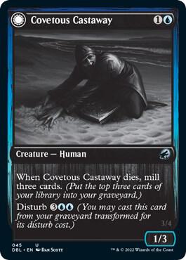 Covetous Castaway 45 card from Innistrad: Double Feature