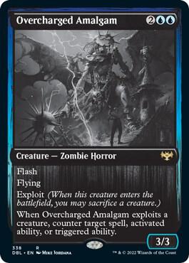 Overcharged Amalgam 338 card from Innistrad: Double Feature
