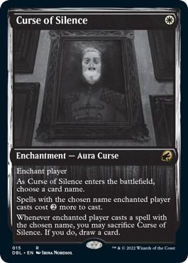 Curse of Silence 15 card from Innistrad: Double Feature
