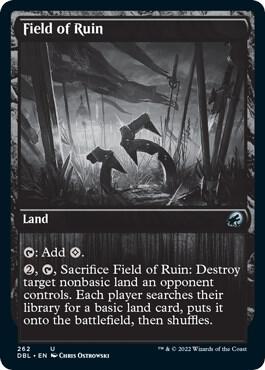 Field of Ruin 262 card from Innistrad: Double Feature