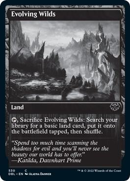 Evolving Wilds 530 card from Innistrad: Double Feature