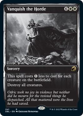 Vanquish the Horde 41 card from Innistrad: Double Feature
