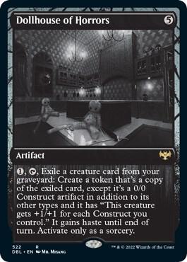 Dollhouse of Horrors 522 card from Innistrad: Double Feature