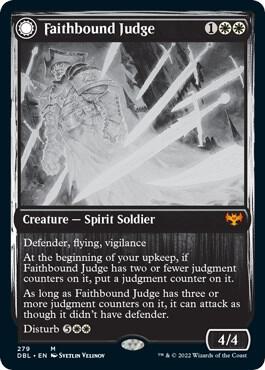 Faithbound Judge 279 card from Innistrad: Double Feature