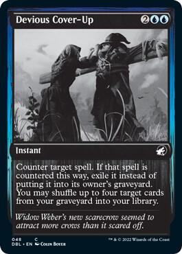 Devious Cover-Up 48 card from Innistrad: Double Feature